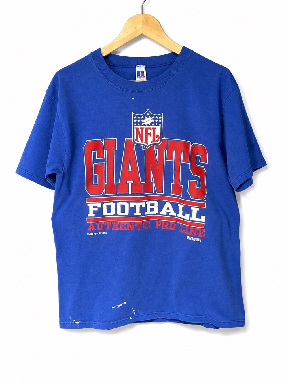 Vintage New York Giants Russell T-Shirt 1995